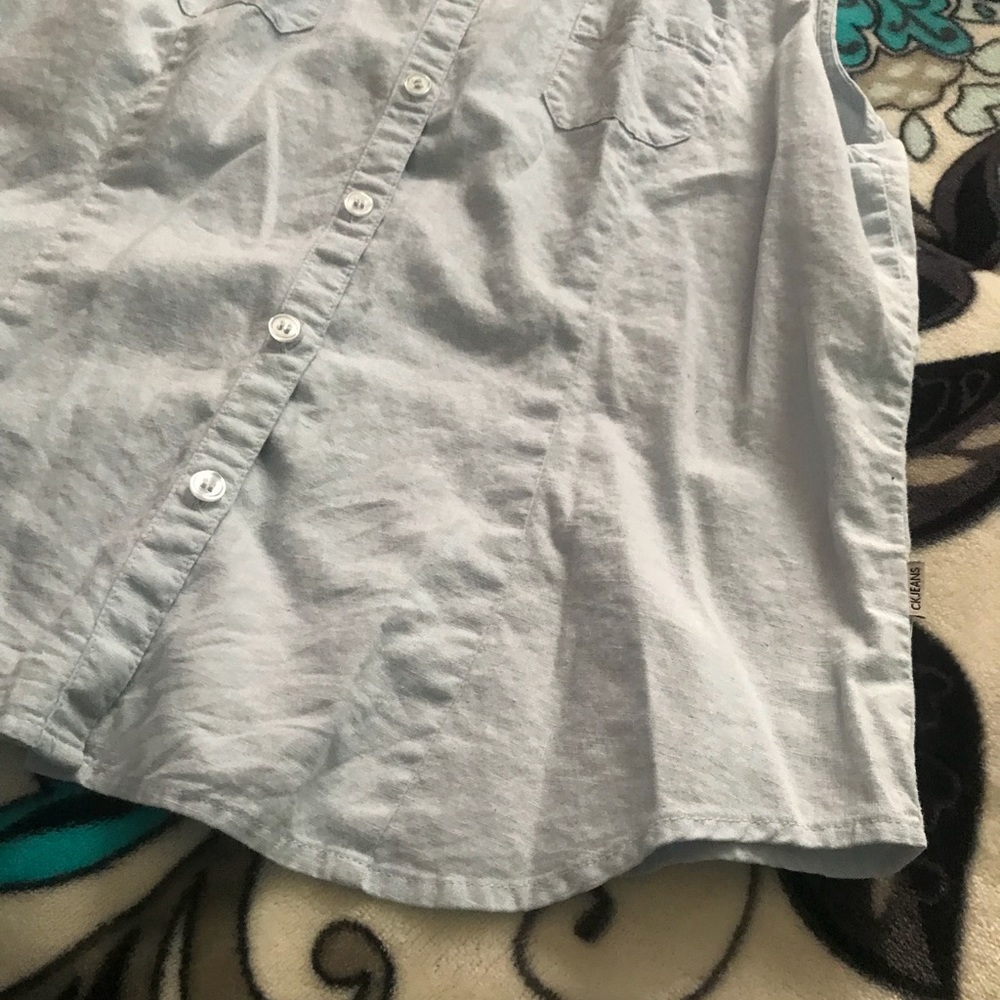 CALVIN KLEIN ❤️ denim top 💕 - Picture 6 of 6